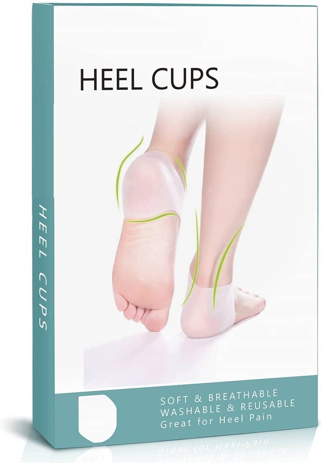 ActrovaX XVI™-96-LM-Silicon moisturizing Heel Socks for Heel Cracks Heel Support