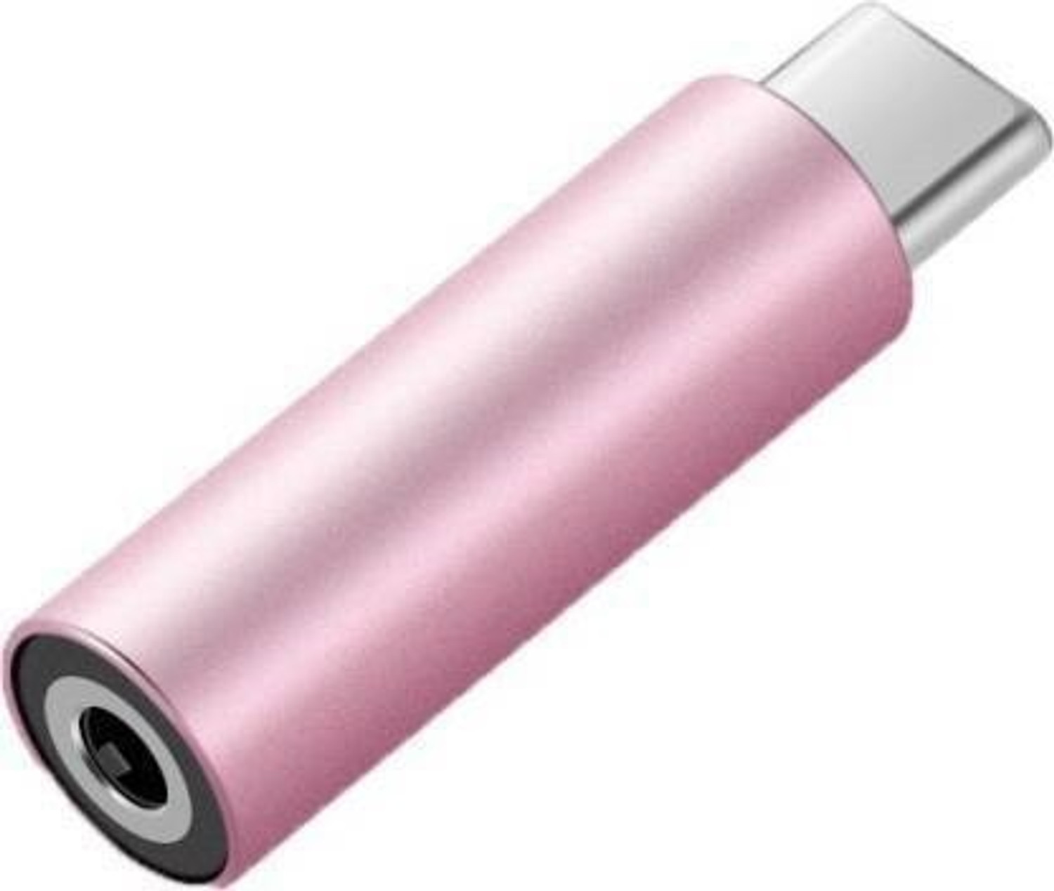 Image of Skymac Pink Type C to 3.5 mm Jack Audio Connector with Noise Cancelling Headphones Jack Converter Audio Adapter for OnePlus 9 /9 Pro /8 /8 Pro / 7 /7 Pro / 1+6 /1+6T & Oneplus Nord(3.5mm Audio Jack) Phone Converter (Android iOS) Phone Converter