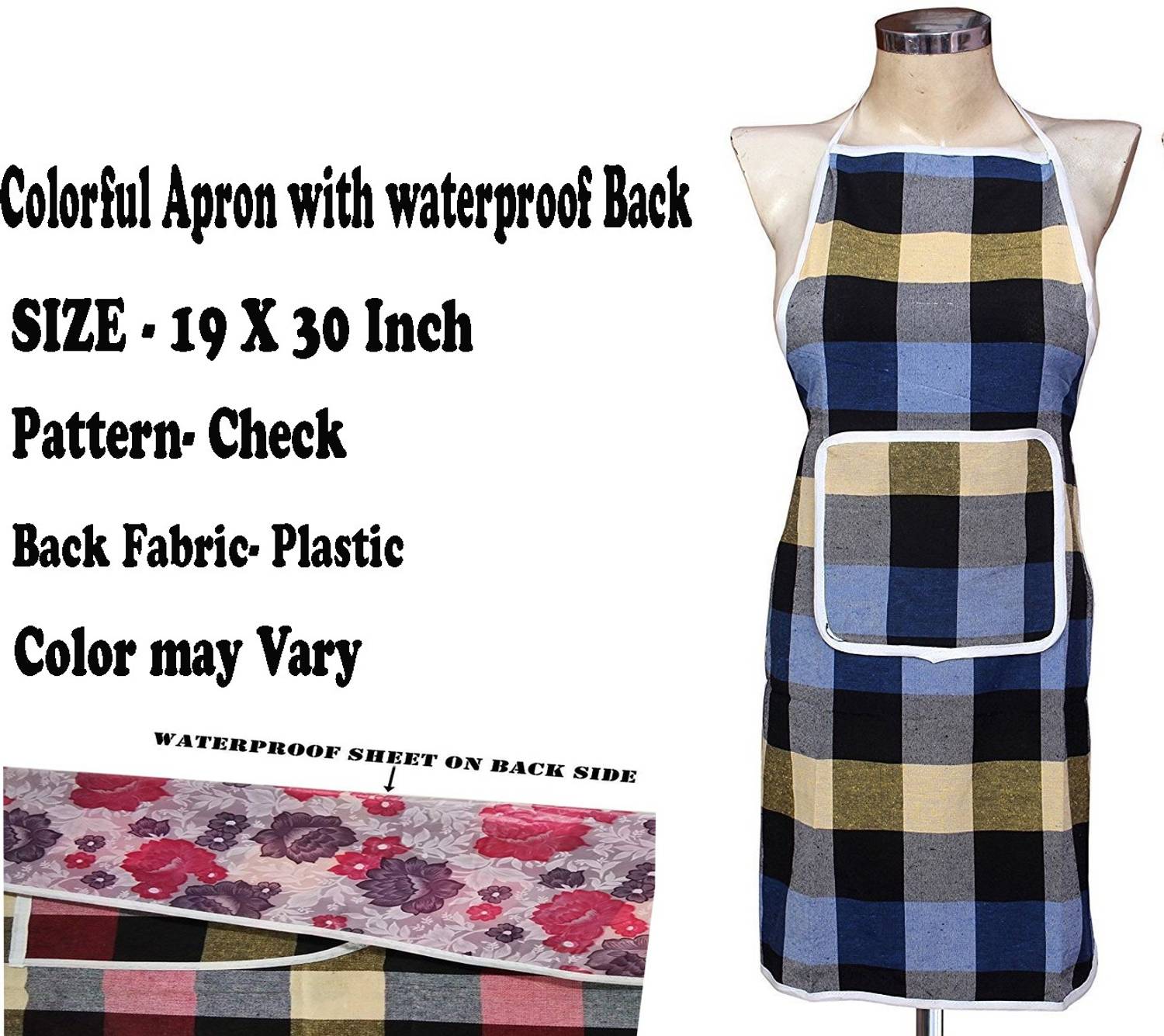 AAZEEM Cotton Home Use Apron - Free Size