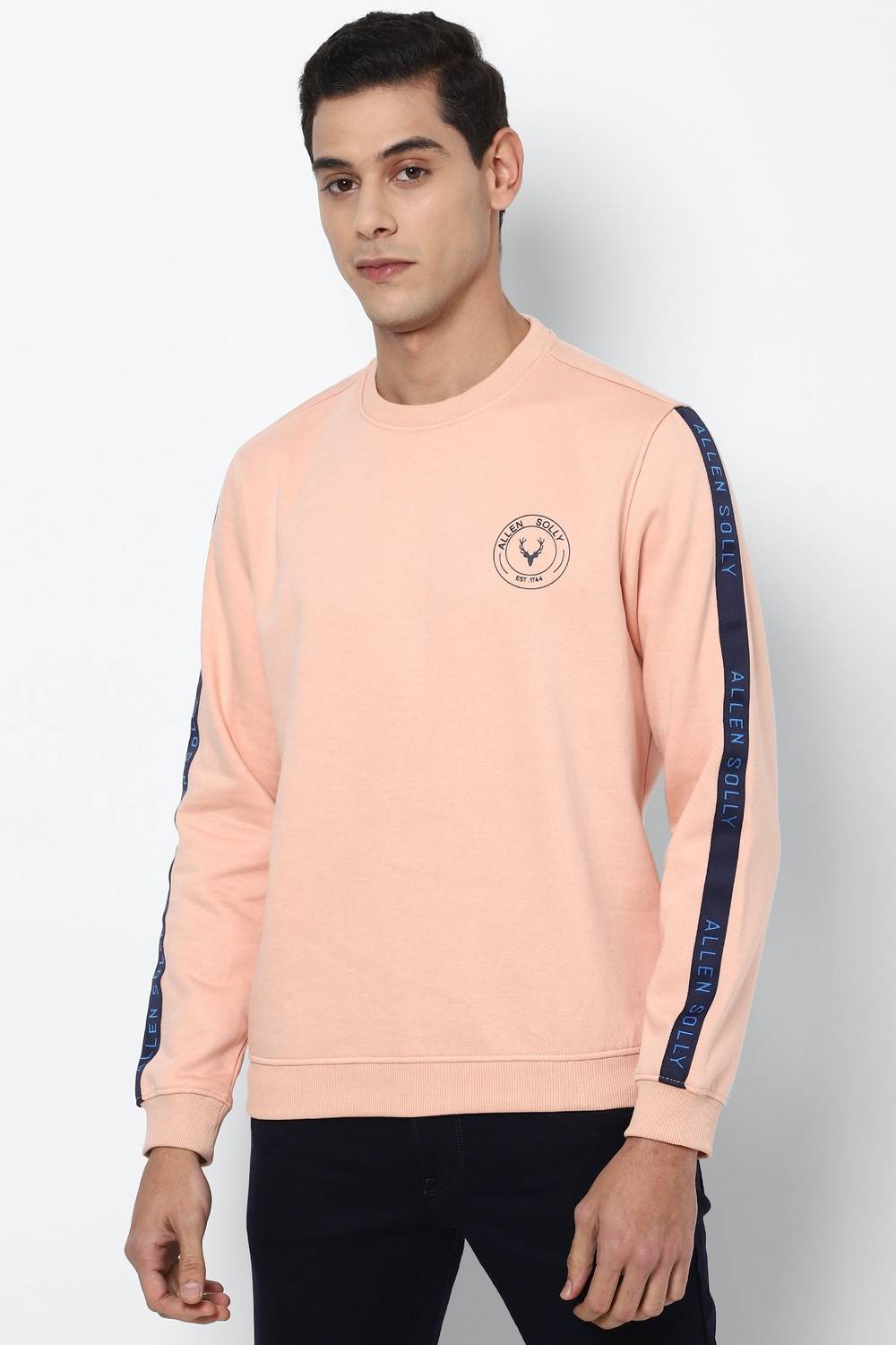 Allen Solly Full Sleeve Printed Men Sweatshirt