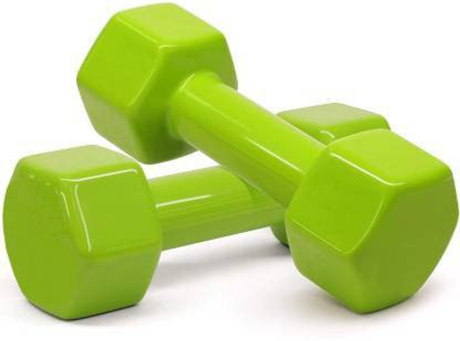 Image of Sports Era Vinyl Dumbbells 2Kg *2PCS for Men and Women Fixed Weight Dumbbell