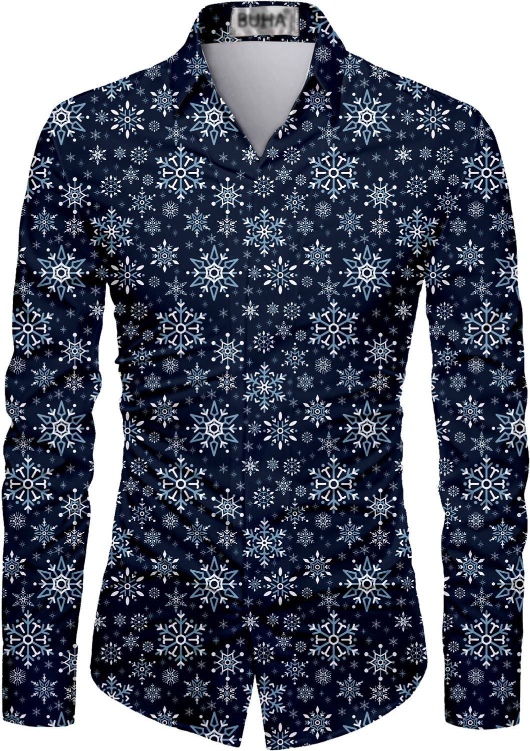 BuhaTrade Polycotton Printed Shirt Fabric