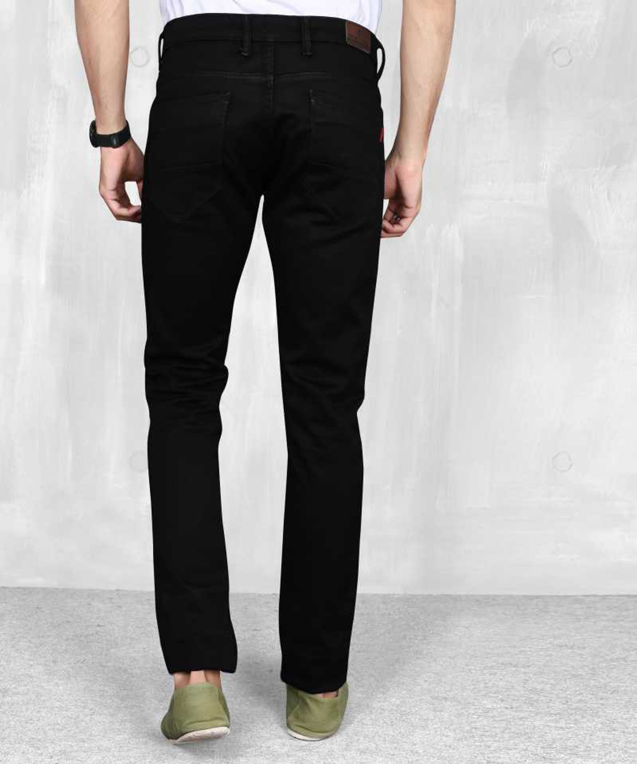 Image of comfits Slim Men Black Jeans