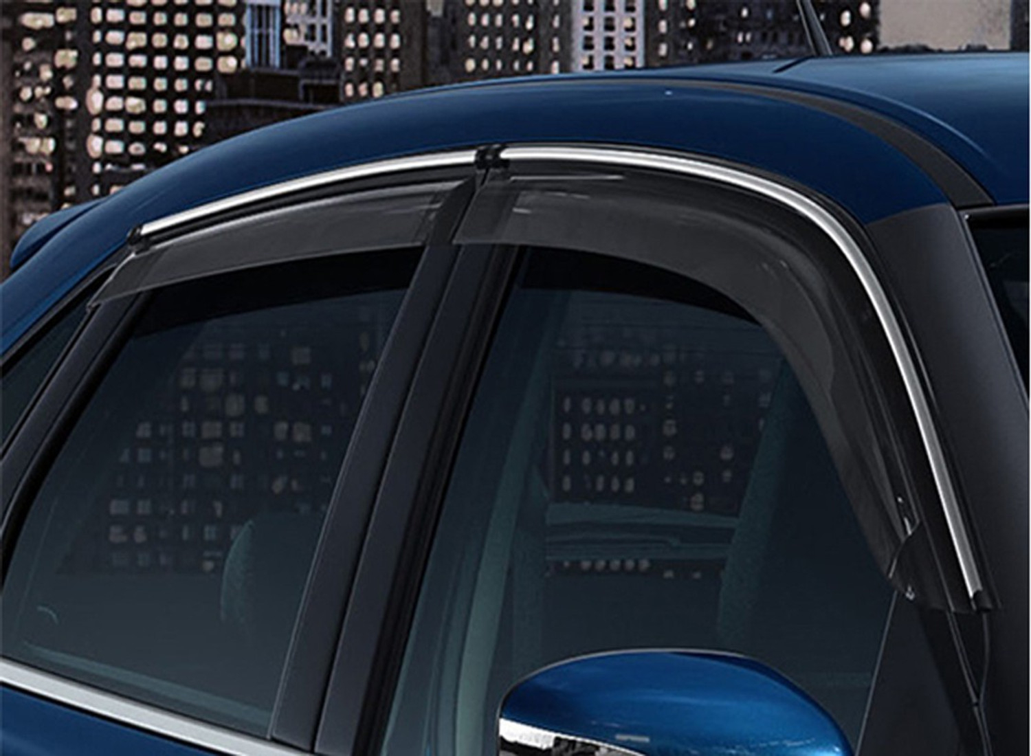 Image of Auto E-Shopping For Convertibles Front, Rear Wind Deflector