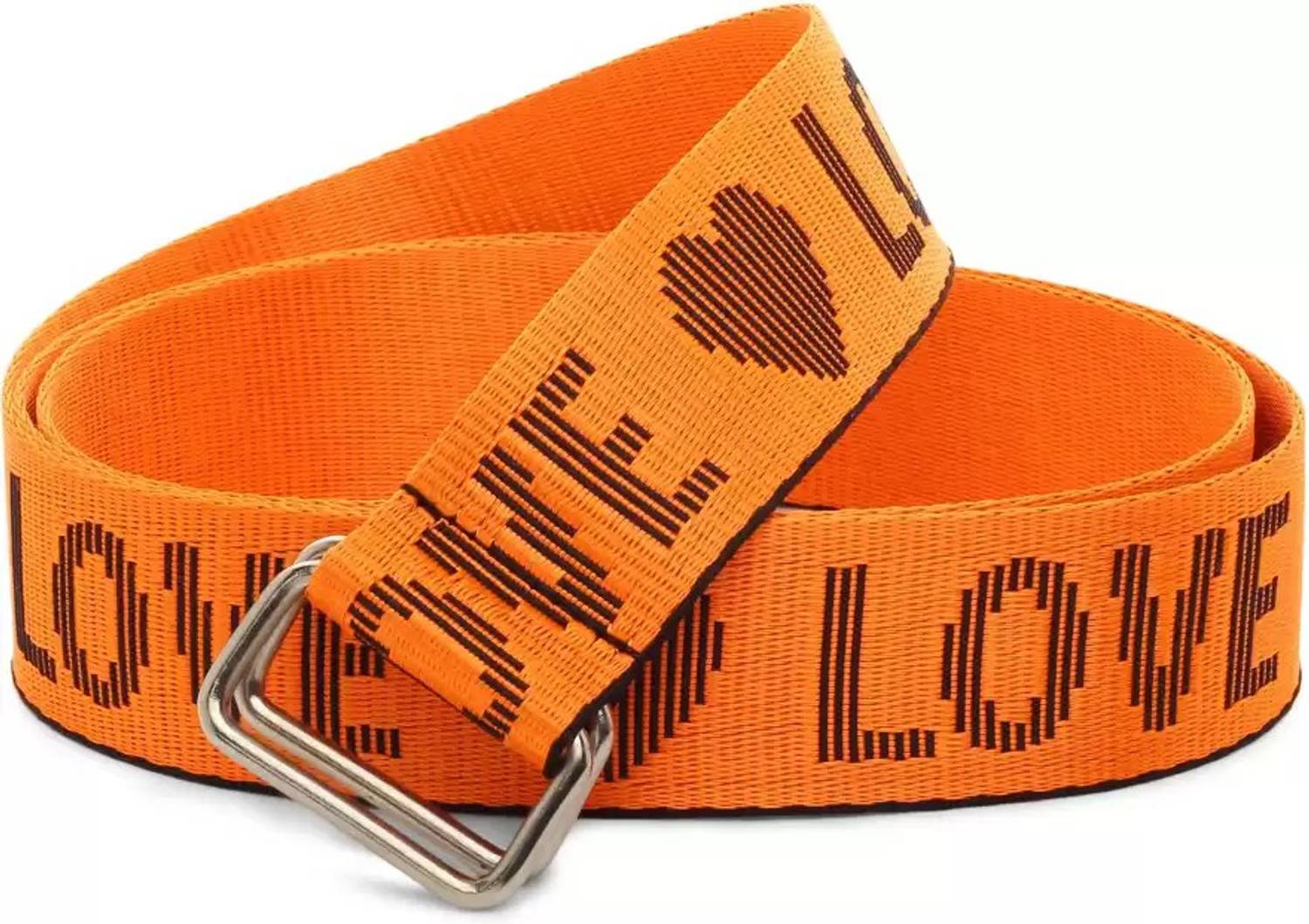 buffcage Men & Women Casual, Evening, Formal, Party Orange Canvas Belt