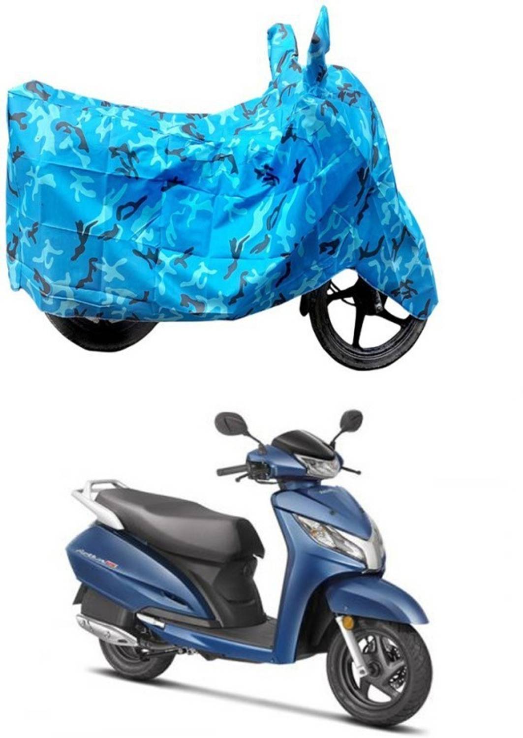 Brick Head Waterproof Two Wheeler Cover for Honda