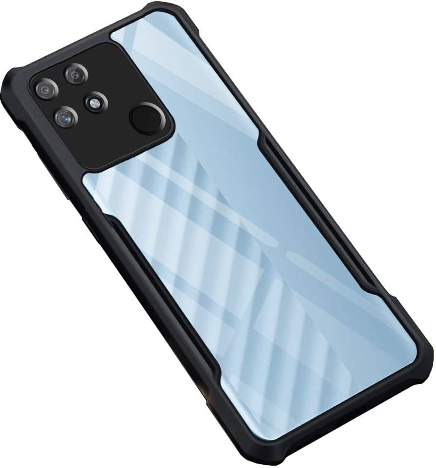 Aboron Back Cover for Back Case Cover, realme Narzo 50a, (Camera protection ipaky)