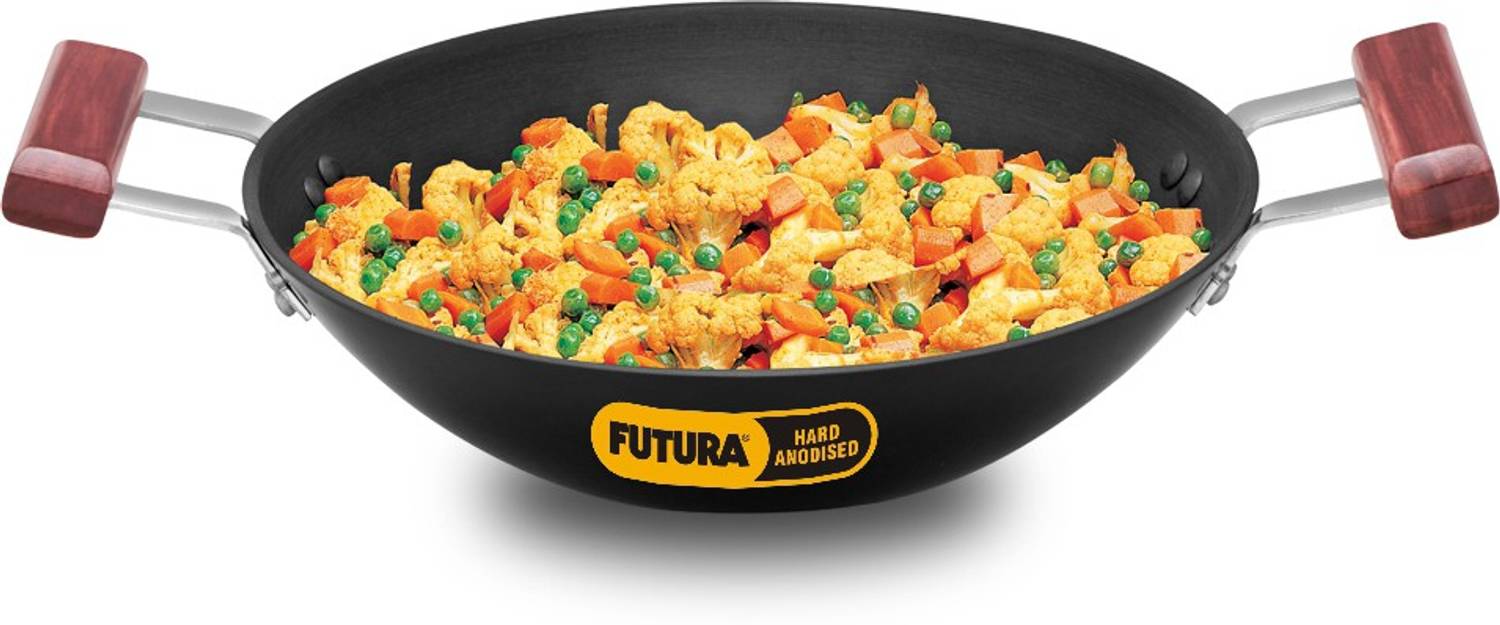 Hawkins Deep-Fry Pan, (AD20) Kadhai 25.5 cm diameter 2 L capacity — Kadai & Handi