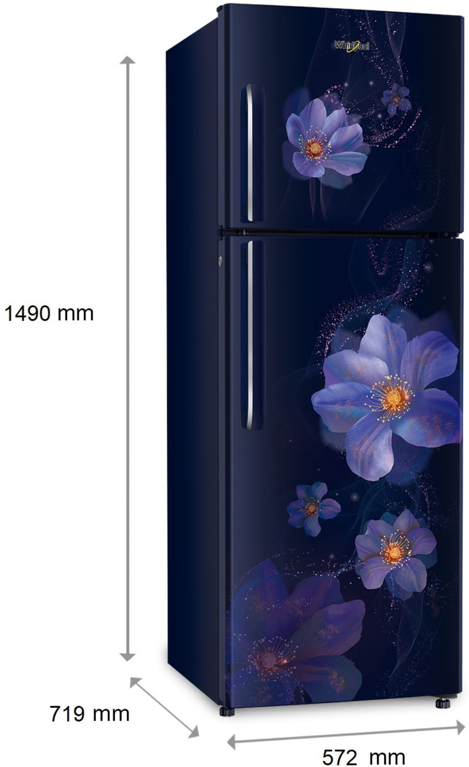Image of Whirlpool 245 L Frost Free Double Door 2 Star Refrigerator