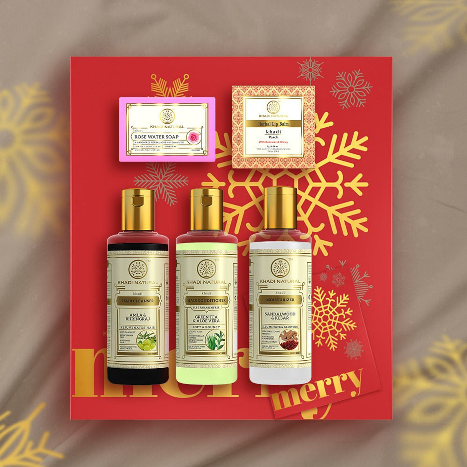 Image of KHADI NATURAL Merry Christmas box
