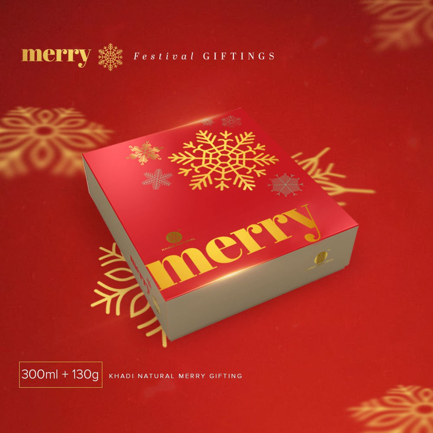 Image of KHADI NATURAL Merry Christmas box