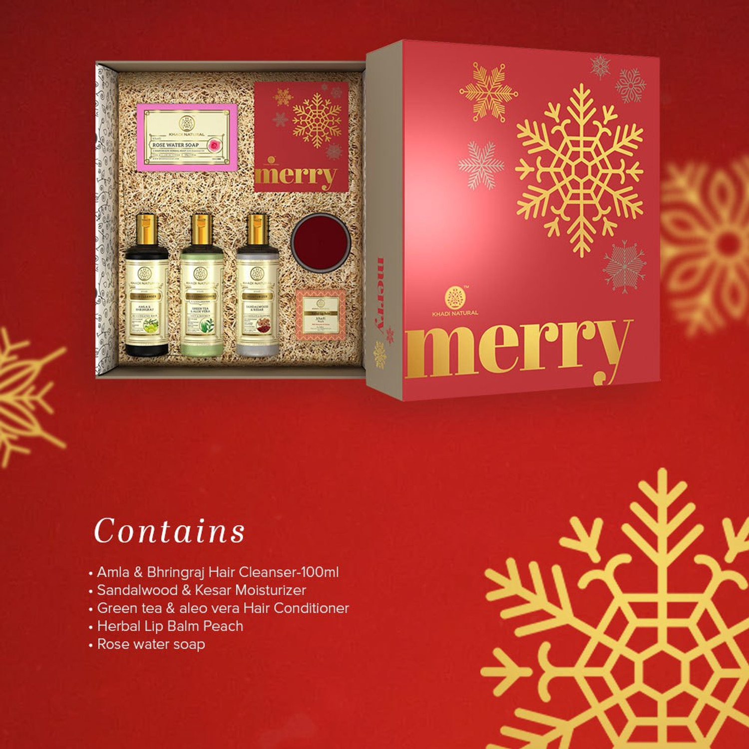 Image of KHADI NATURAL Merry Christmas box