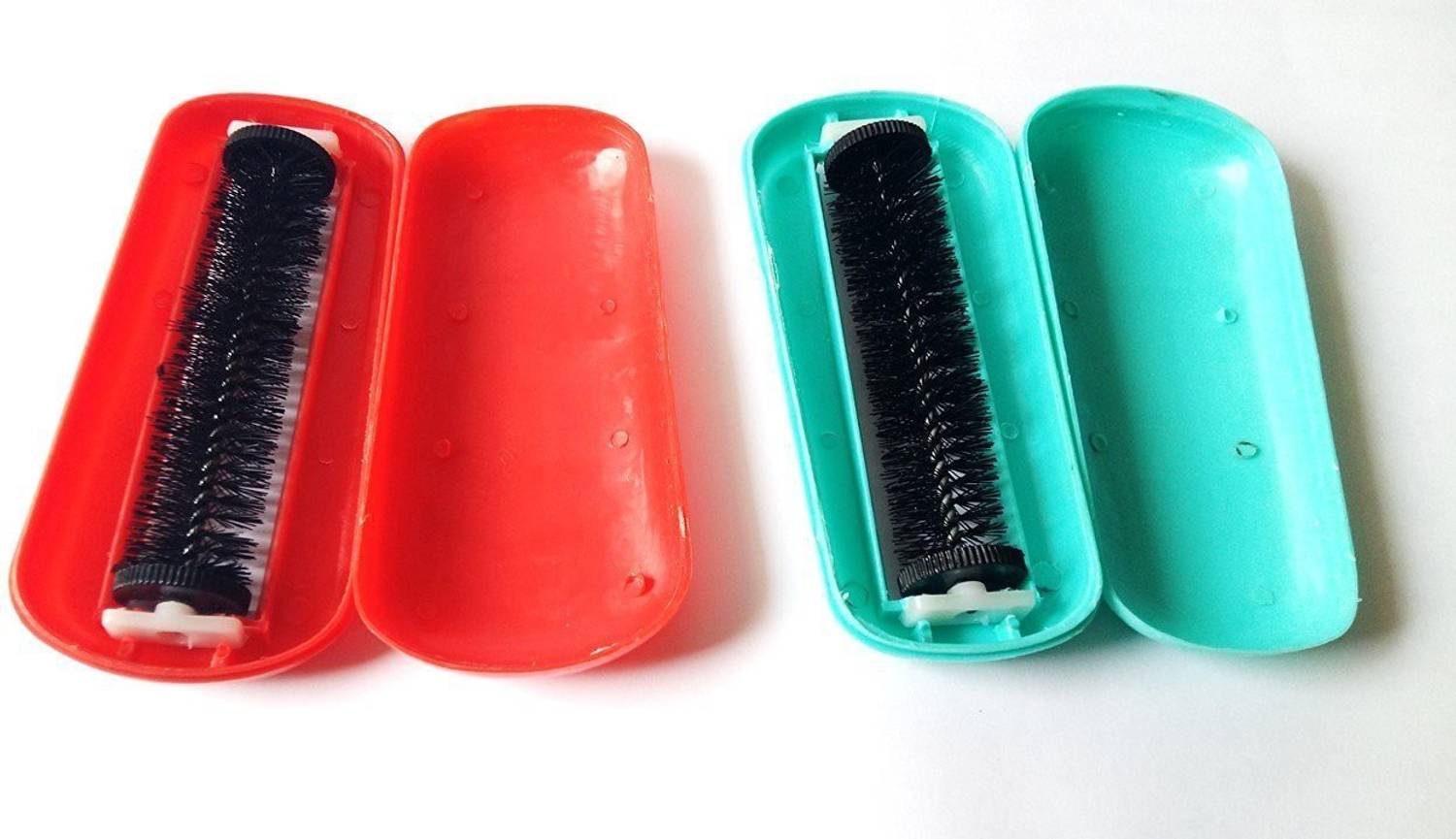 Aryshaa Magic Cleaning Roller for Sofa/Bed/Carpet/Car Seat Plastic Wet & Dry Brush (Multicolor, Pack of 2Pcs) Plastic Wet and Dry Brush