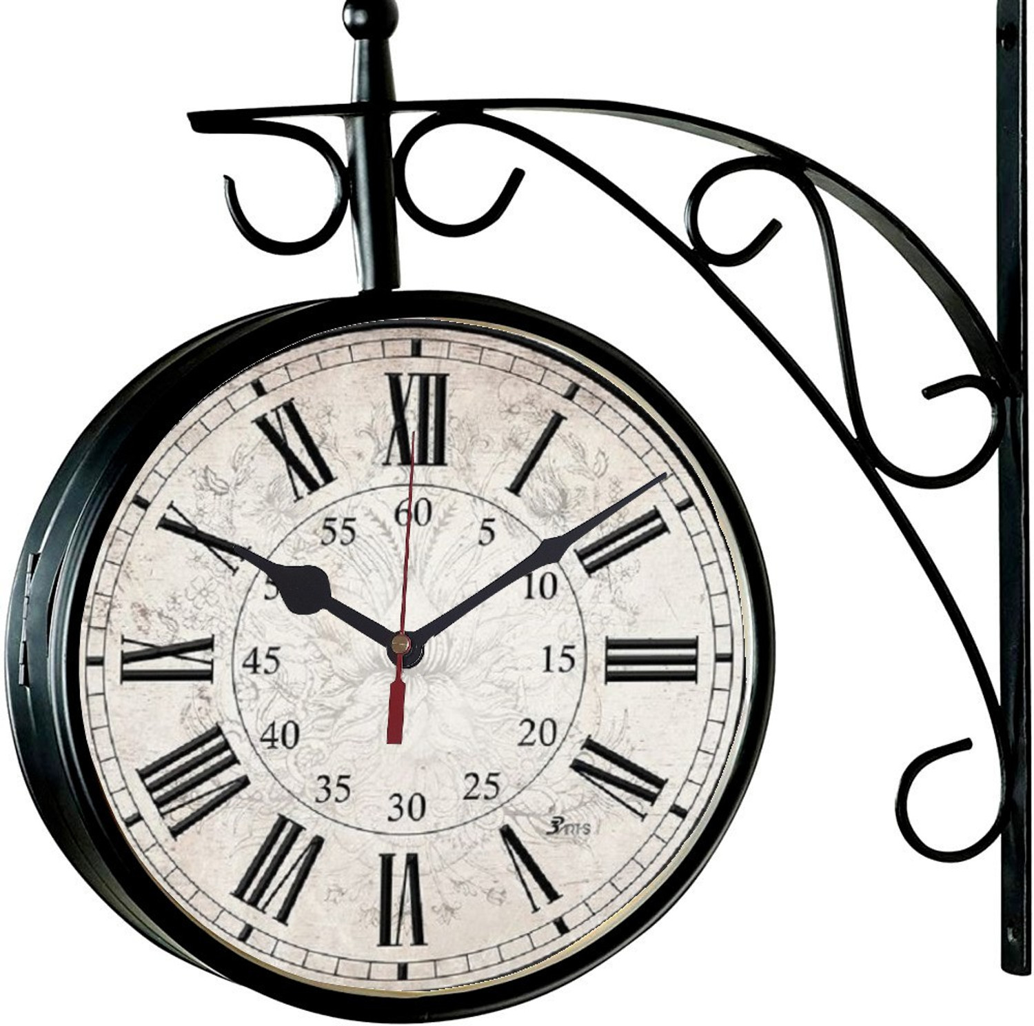 Image of Saree House Analog 25 cm X 25 cm Wall Clock