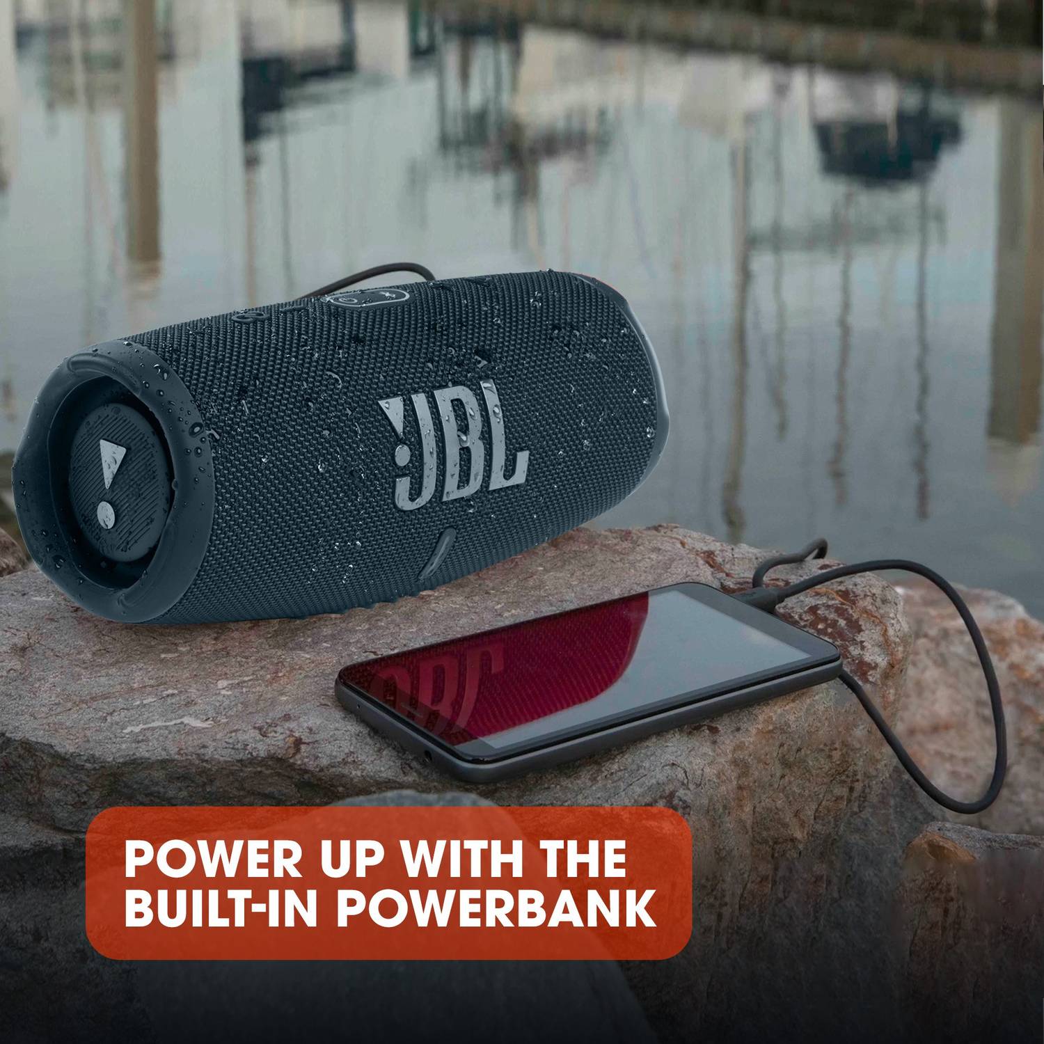 Buy JBL Charge 5 with 20Hr Playtime,IP67 Rating,7500 mAh Powerbank