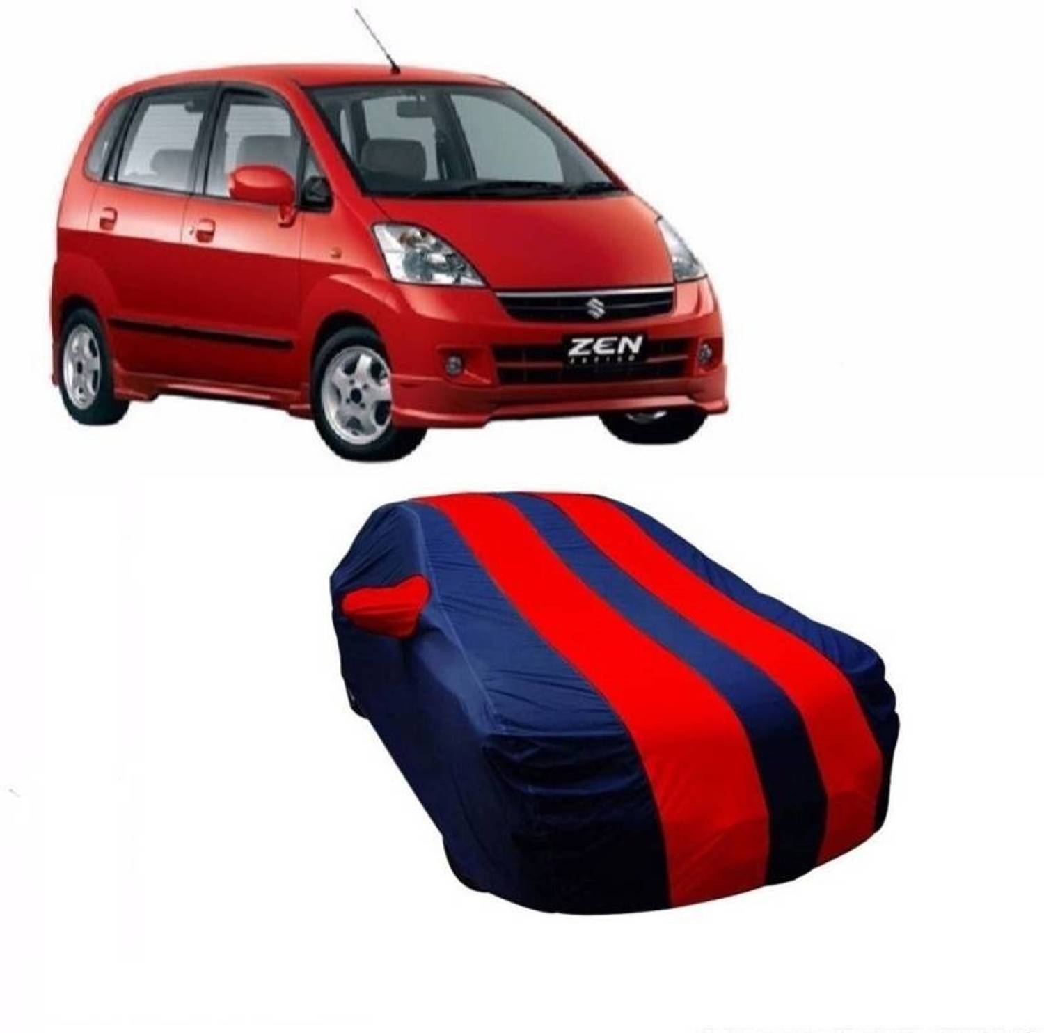 ANLOPE Car Cover For Maruti Suzuki Zen Estilo (With Mirror Pockets)