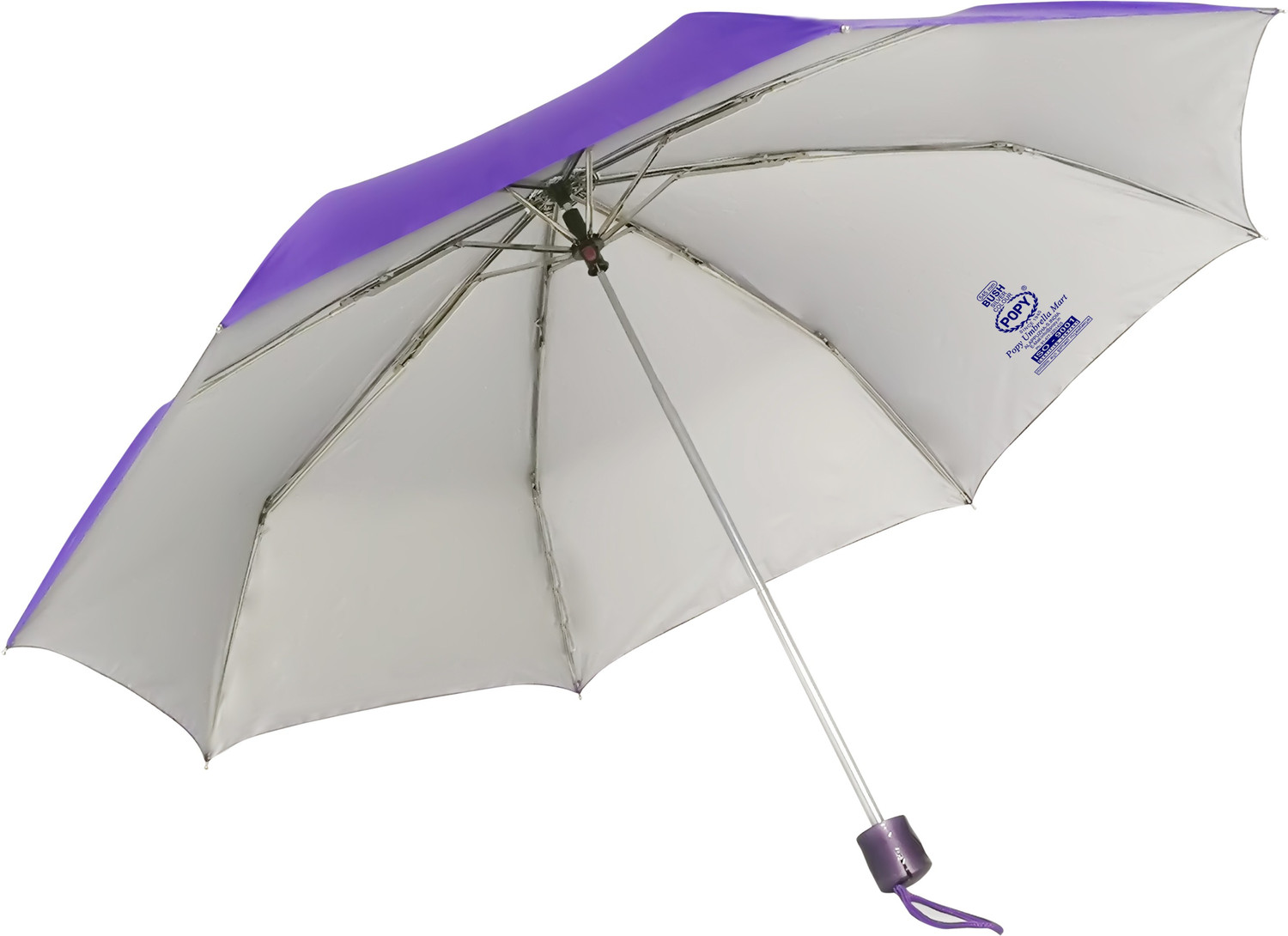 Image of Popy 3-Fold Bush Solid Colour #2 Umbrella