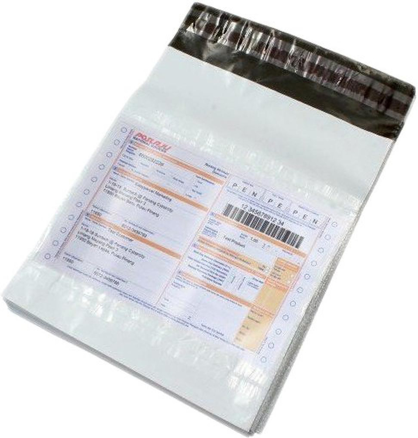 Image of Euphoria Packaging LLP Secured courier bags / sales envelopes Polybags for Shipping / Packing jacket 62 microns with POD 10 x 12 inches ( Pack of 100 )