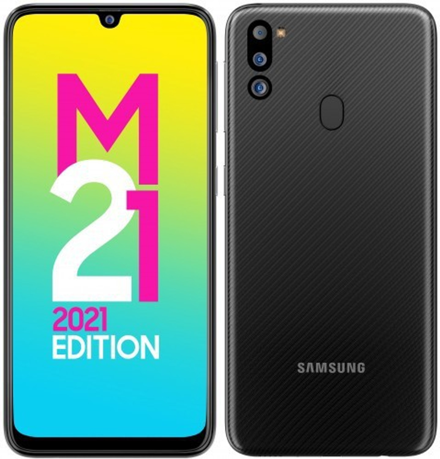 Image of Samsung M21 2021 Edition (Charcoal Black, 64 GB)