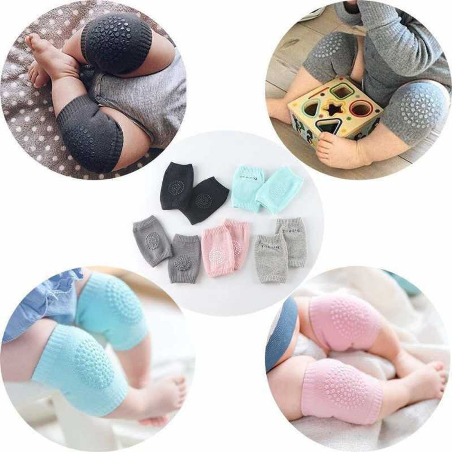Image of baluda Baby Boys & Baby Girls Self Design Knee High, Ankle Length