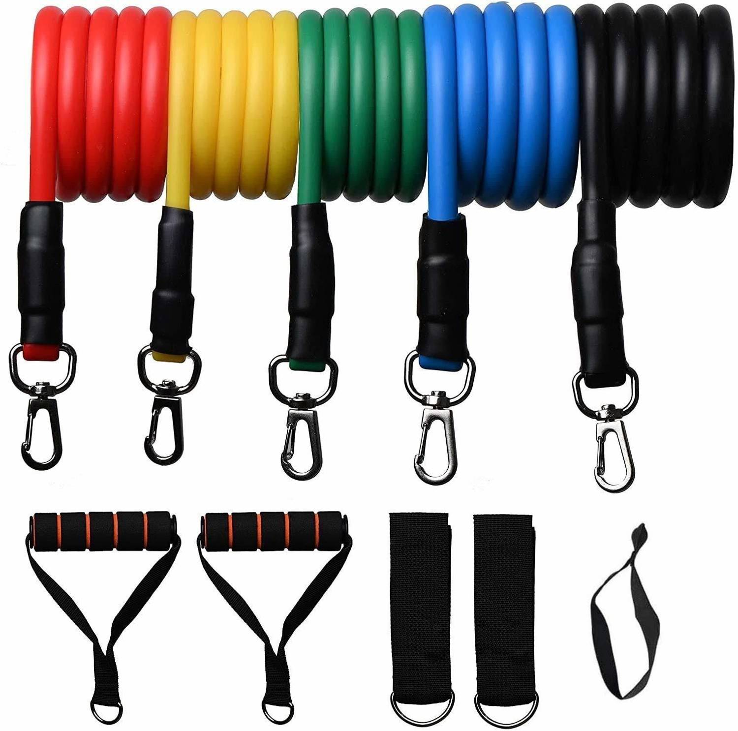 ActrovaX IVX™-192-HY-11pc Resistance Bands Set Resistance Tube