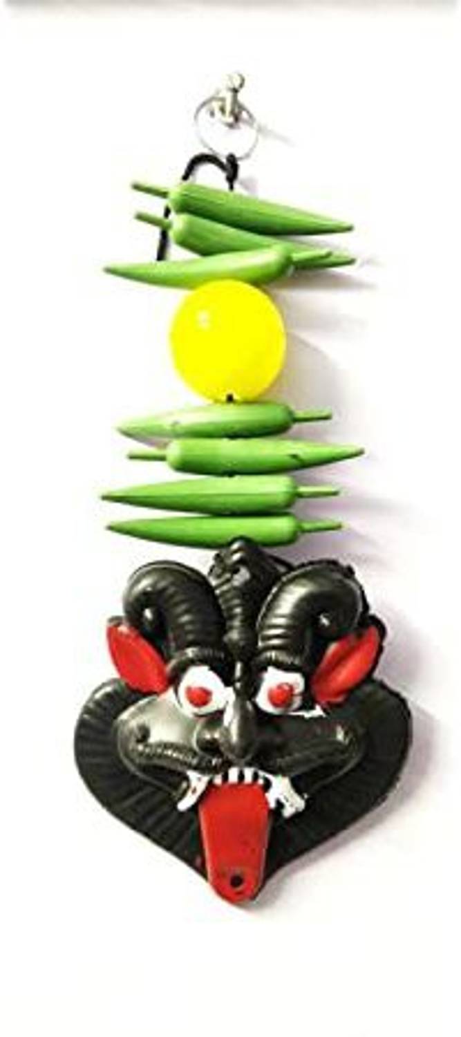 ABNExports Nimbu Mirchi Nazar Battu Evil Eye Protector (Pack Of 1) Door Hanger