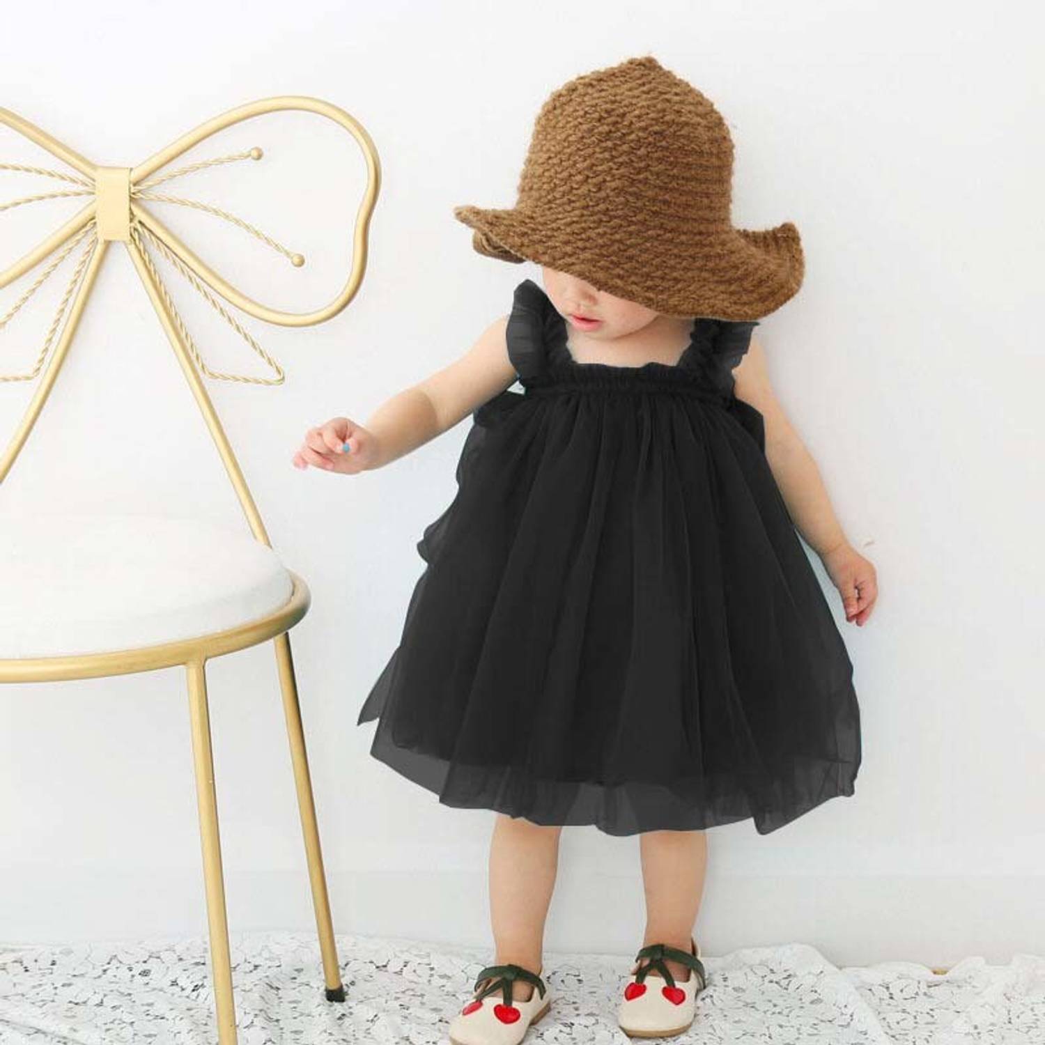 hitakshi Baby Girls Above Knee Casual Dress