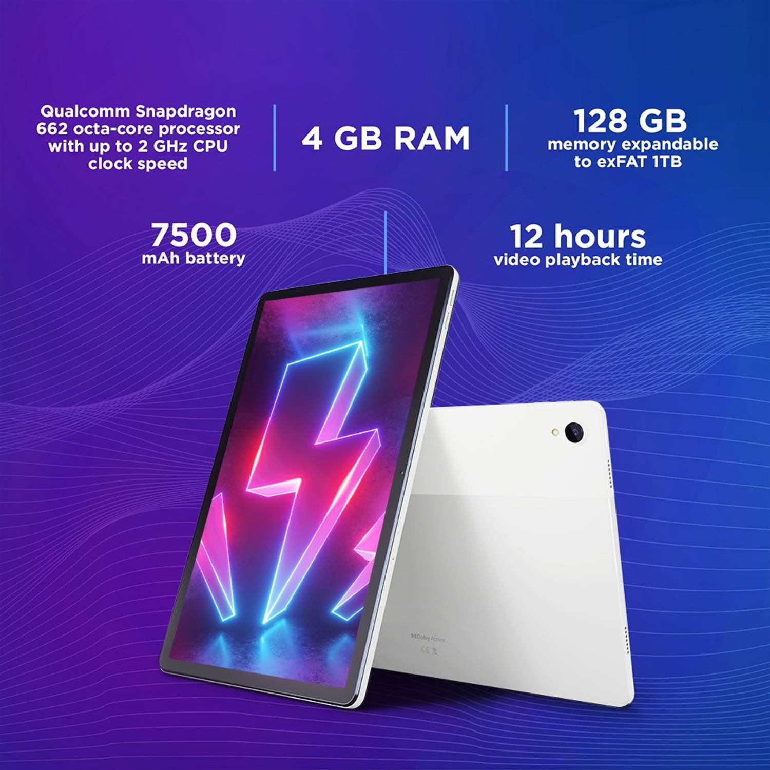 Lenovo Tab P11 4 GB RAM 128 GB ROM 11.0 inches with 4G Qualcomm