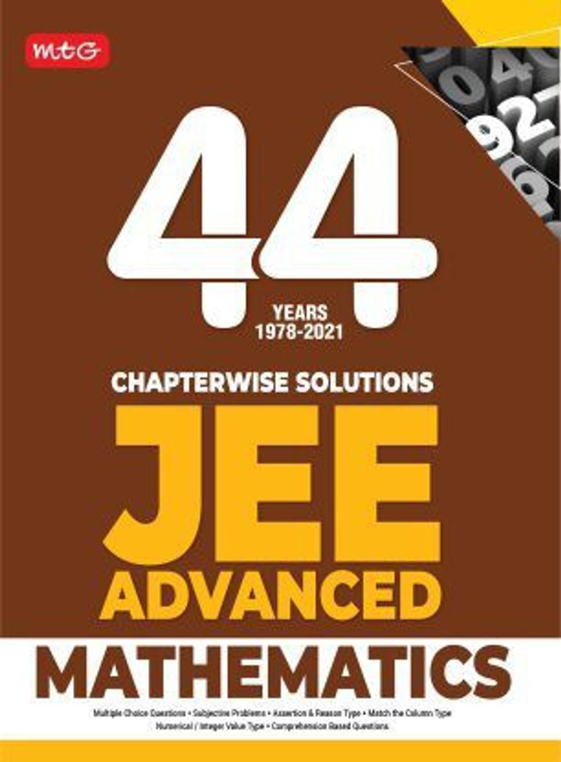 44 Years Jee Advance Chapterwise Solutions - Mathematics