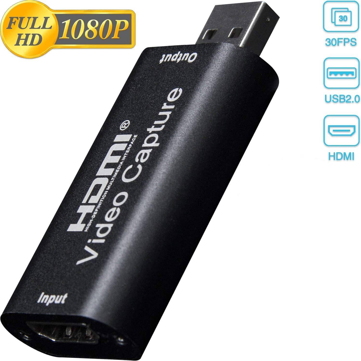 microware TV-out Cable HDMI to USB Video Capture Card 1080P for