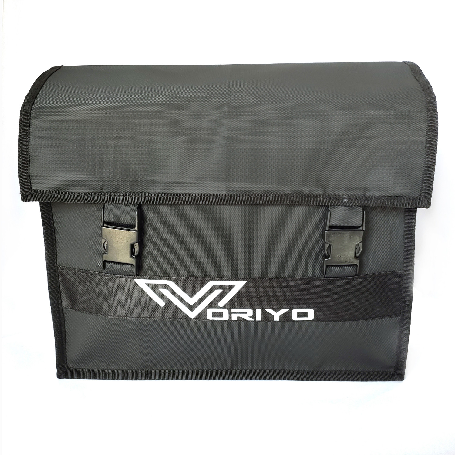 Image of Voriyo BikeBag01 Saddle Bag Black Polyester Motorbike Saddlebag