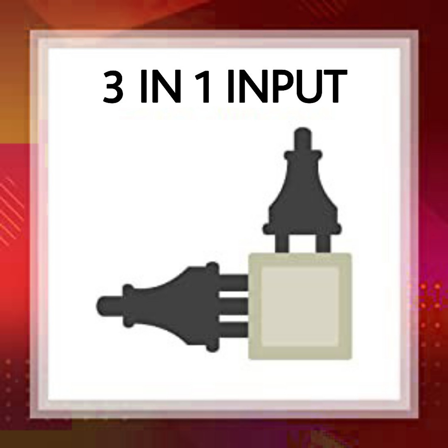 Image of KAVANA Pin Multi Plug with Individual Socket,MULTIPLUG,Power Plug Adapter travel plug 5 A Three Pin Socket
