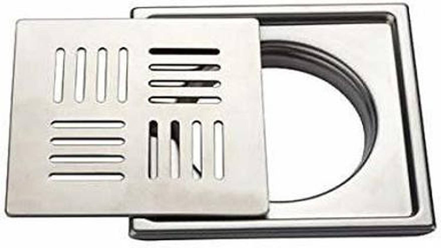 AVOQ Floor Stainless Steel Push Down Strainer