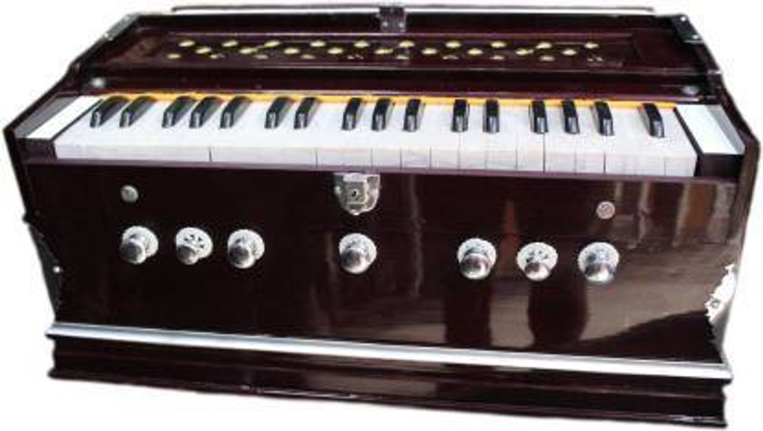 Image of MAGA MART 39 Keys, 7 Stopper 3.2 Octave Hand Pumped Harmonium 39 Keys, 7 Stopper 3.2 Octave Hand Pumped Harmonium 3.2 Octave Hand Pumped Harmonium