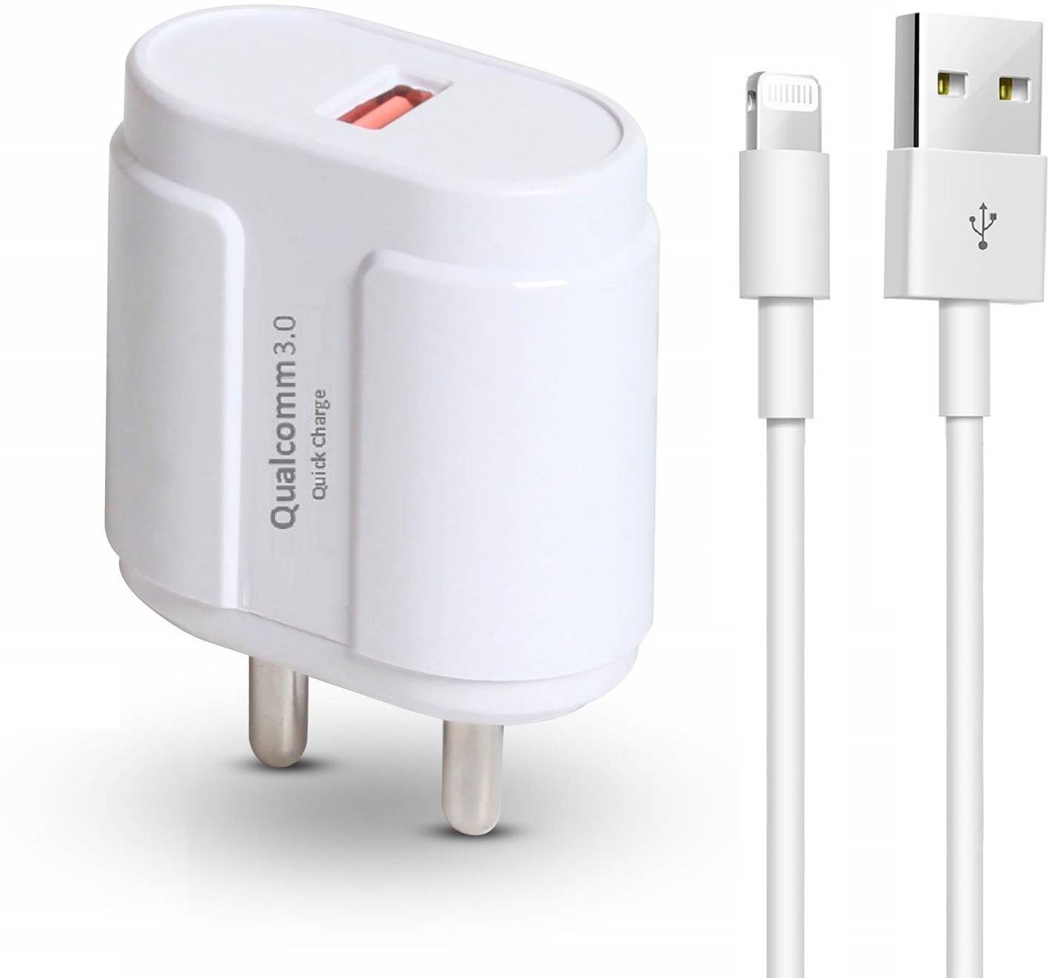 cablebasket Wall Charger Accessory Combo for IPhone 5 5s 6 6s 7 7 Plus 8 8 Plus 11 pro max 12 max pro Apple 5w adapter