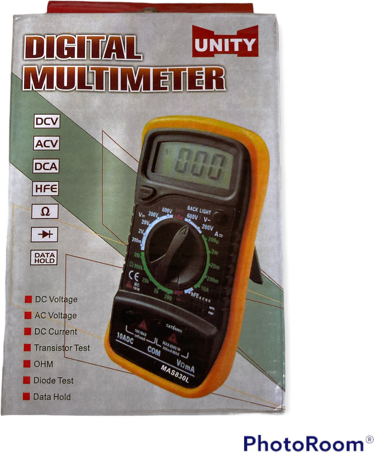 Image of geotelenet DIGITAL MULTIMETER 830L Digital Multimeter
