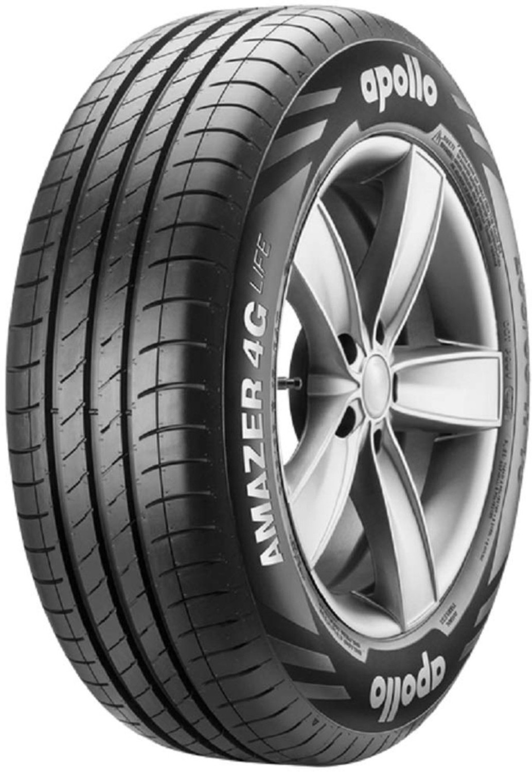 Image of Apollo 185 /70 R14 88T AMAZER 4G LIFE TL 4 Wheeler Tyre