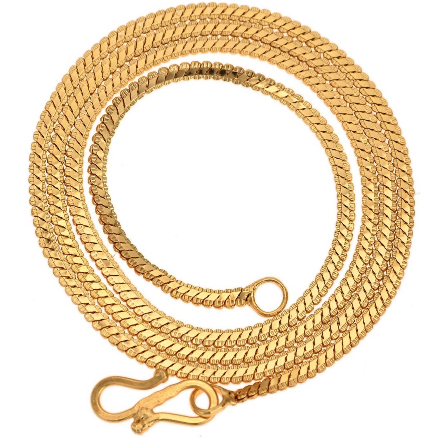 AanyaCentric 28inches Long Trendy Fancy Latest Design Neck Chain Combo Pack for Men Women Gold-plated Plated Brass Chain