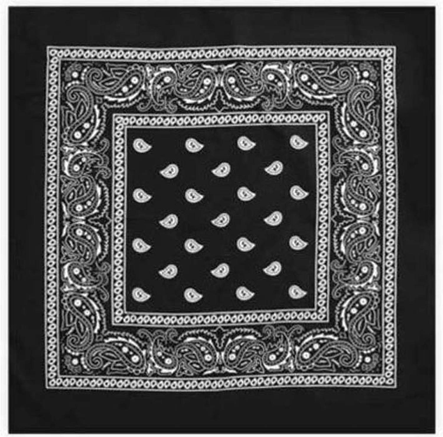 Alyan BANDANA HANDKERCHIEF JUMBO BANDANA FOR YOUNGSTERS -HEADE AND FACE WRAP SCARF ["22*22 INCH 100%COTTON"] Handkerchief