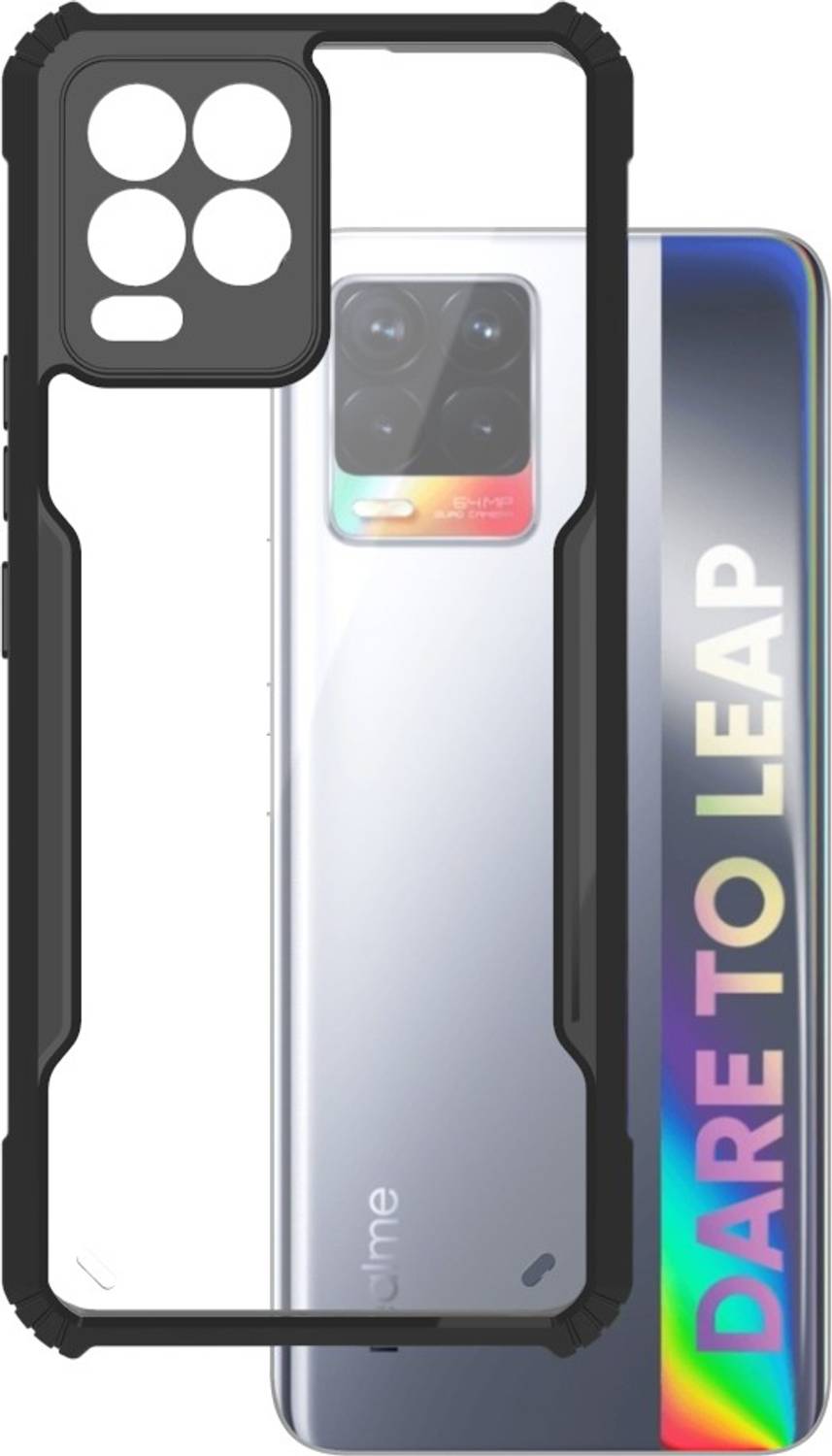 KartV Back Cover for Realme 8 Pro, 8 4G, 8 - Black - Image 3