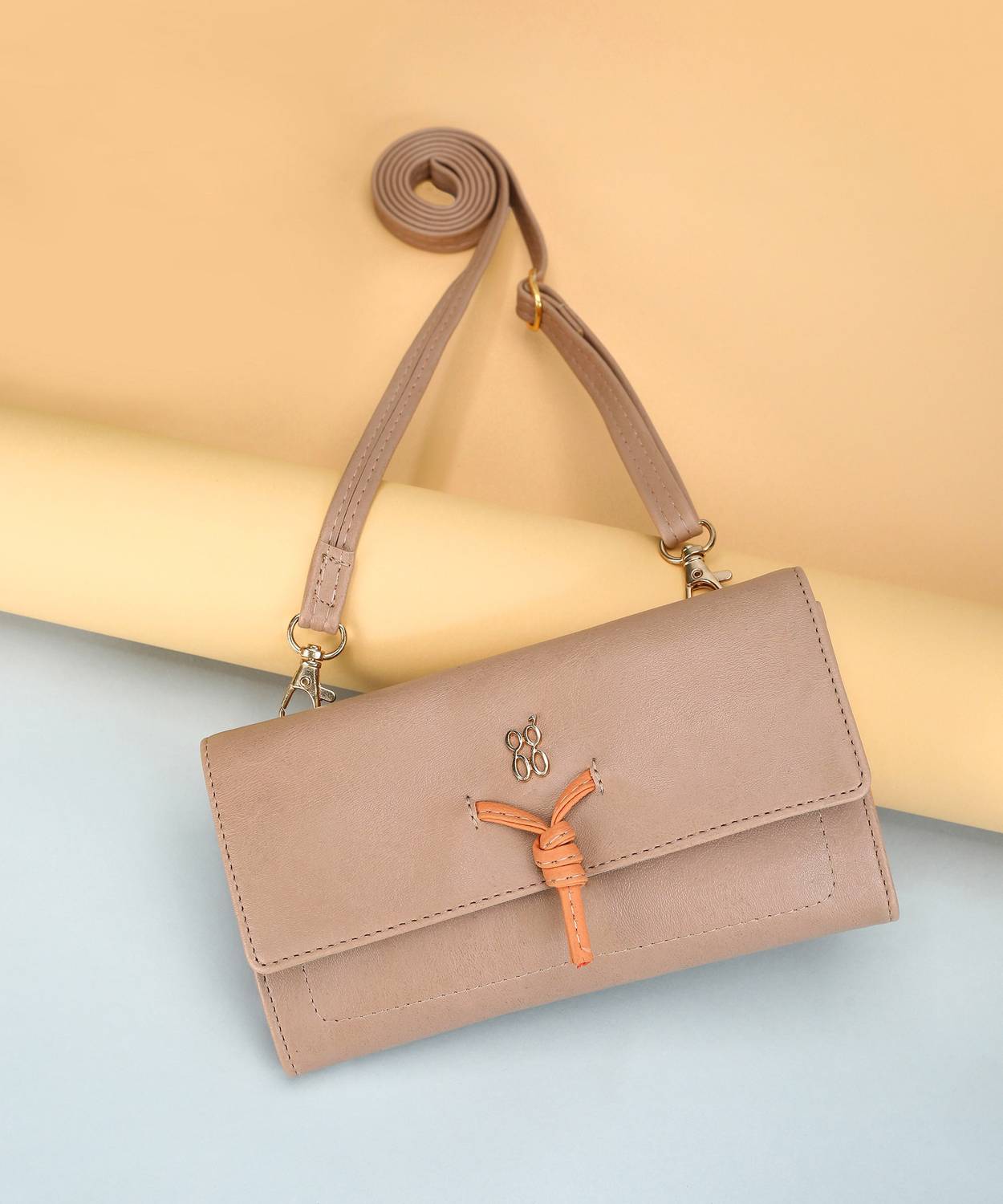 Baggit Pink Sling Bag LZXE GRASSWHOPPER E ASHLYN ROSE