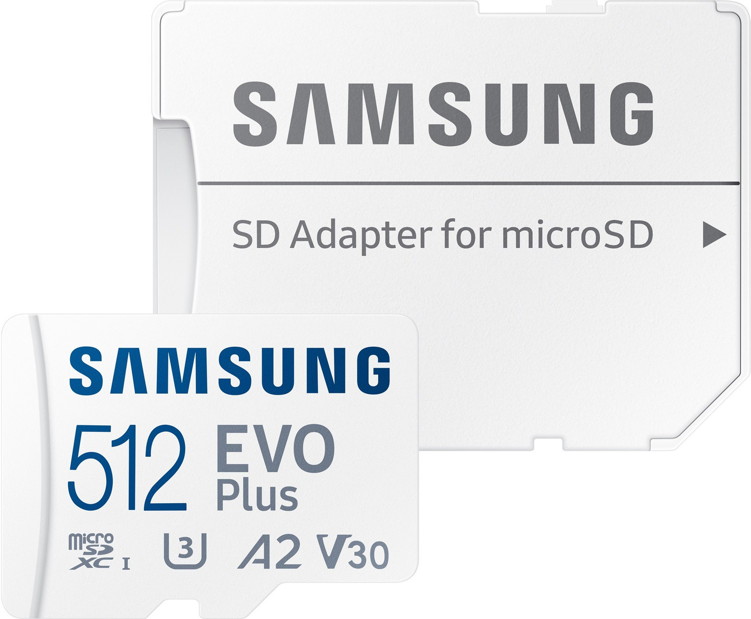 Image of SAMSUNG MB-MC512KA /APC Evo Plus 512 GB MicroSDXC Class 10 130 MB /s Memory Card Compatible with Camera, Computer, Gaming Console, Mobile, Tablet