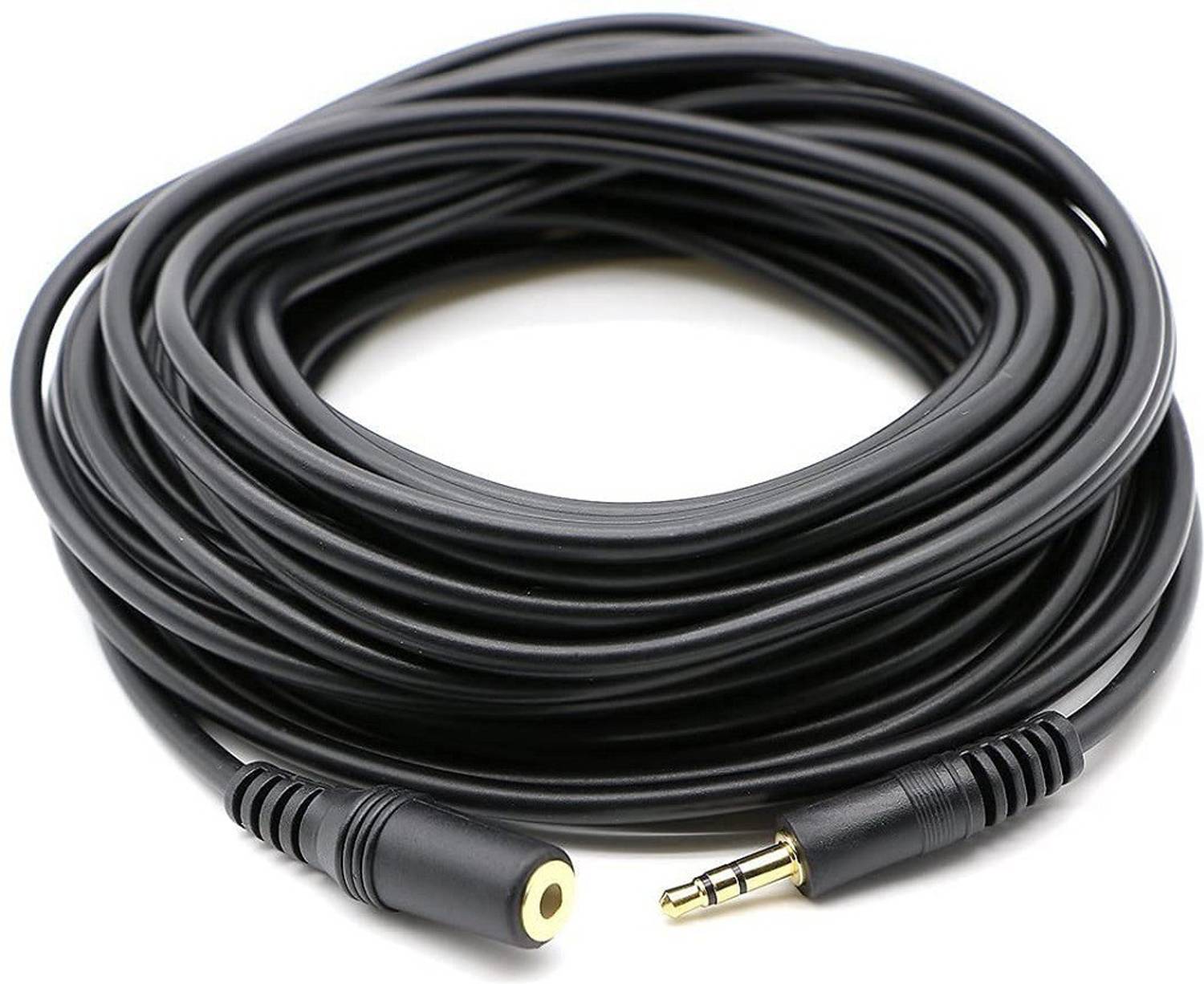 TECHON TV-out Cable Male to Female 3 Meter Stereo Aux Cable , Mobile, Car Stereo, Home Theatre