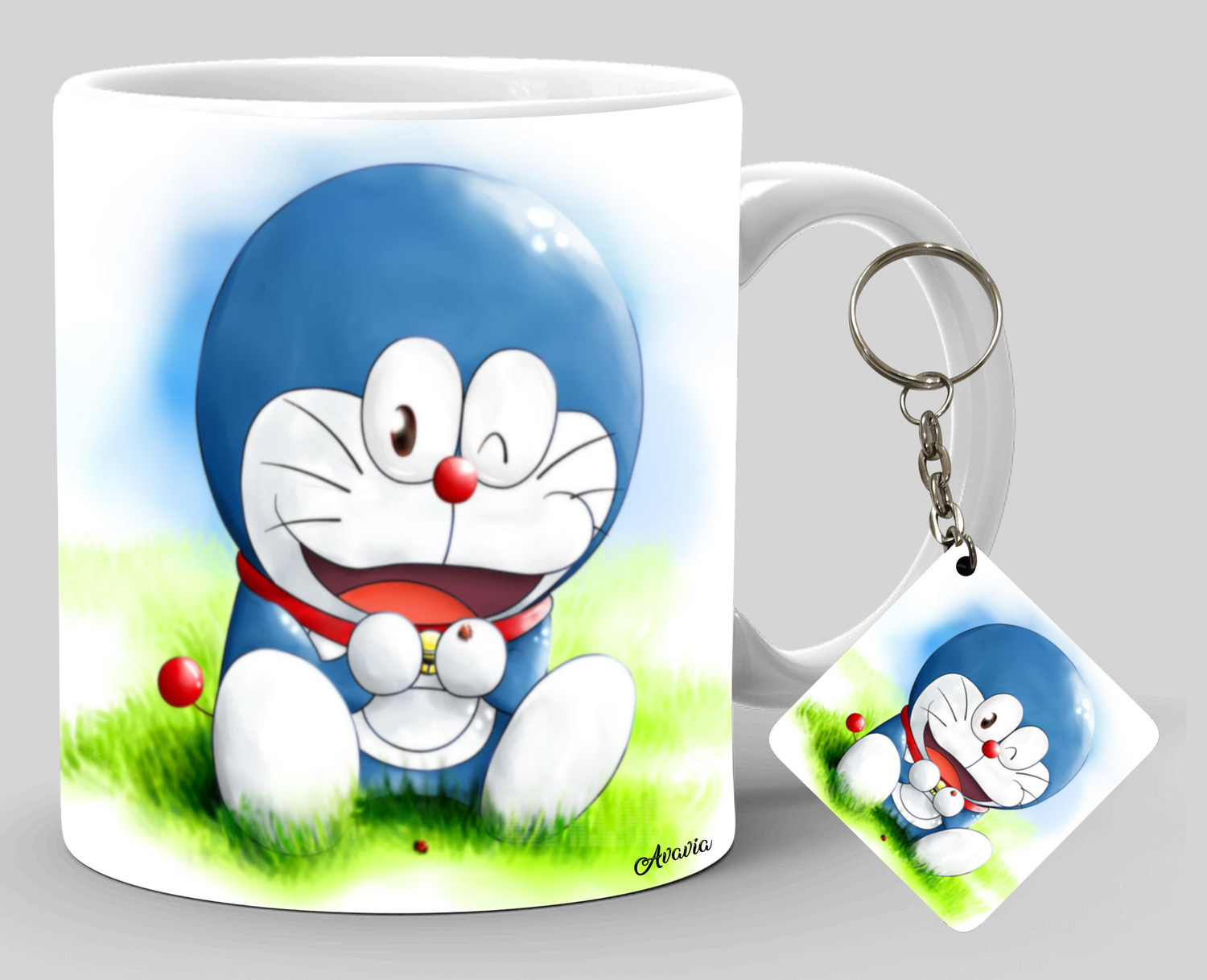 Image of Avavia Mug, Keychain Gift Set
