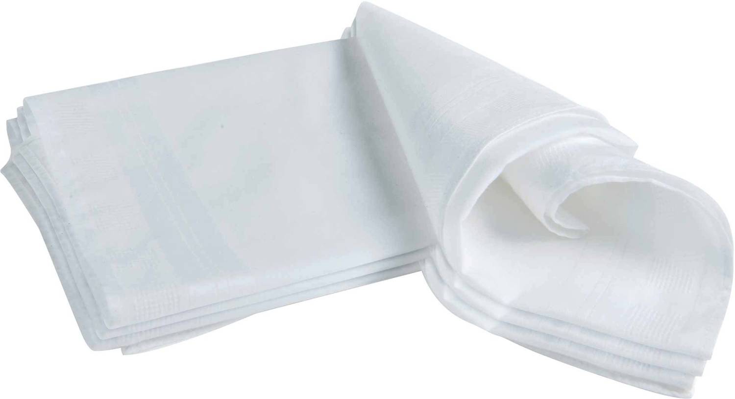 JOCKEY HK01 Super Combed Cotton White Handkerchief Pack of 3 - Image 2
