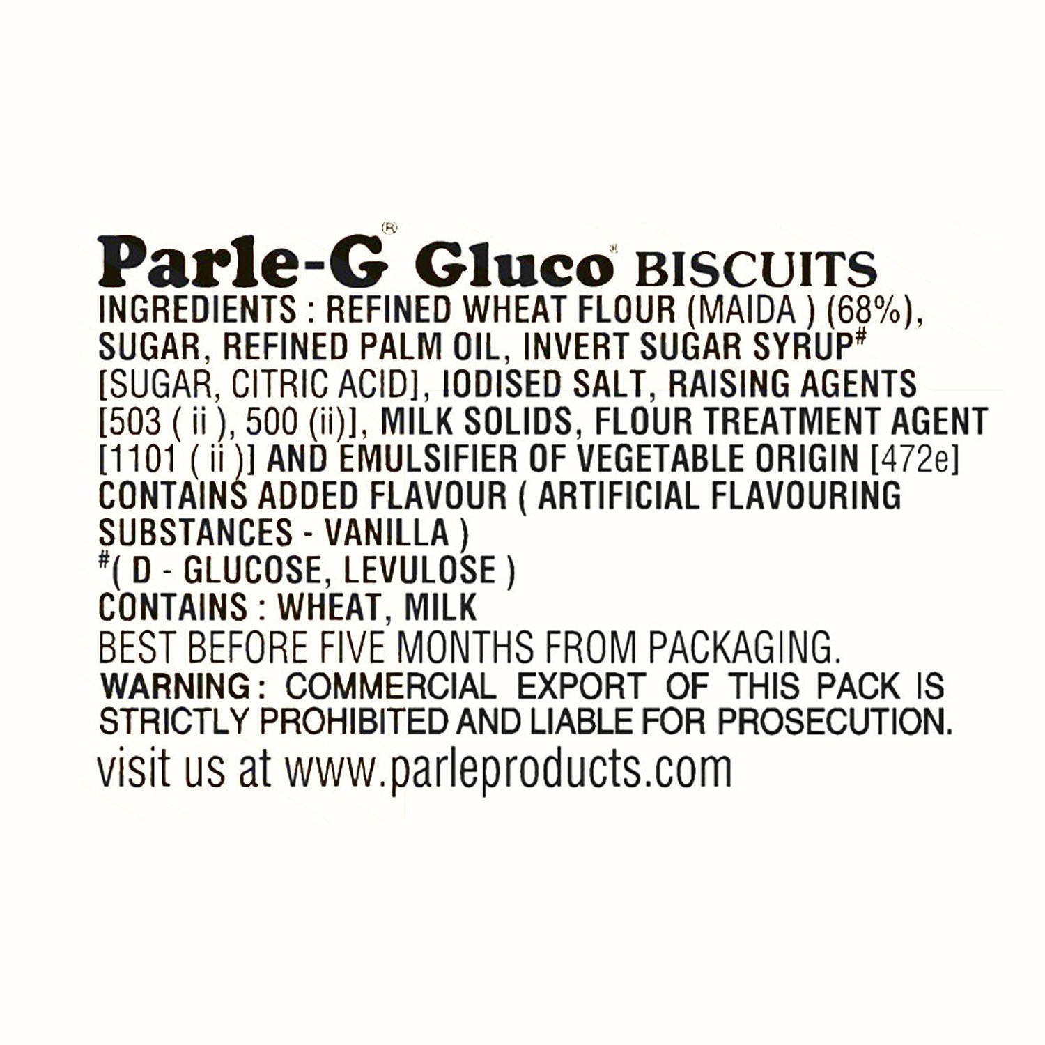 Image of PARLE G Original Gluco Biscuits Plain Biscuit