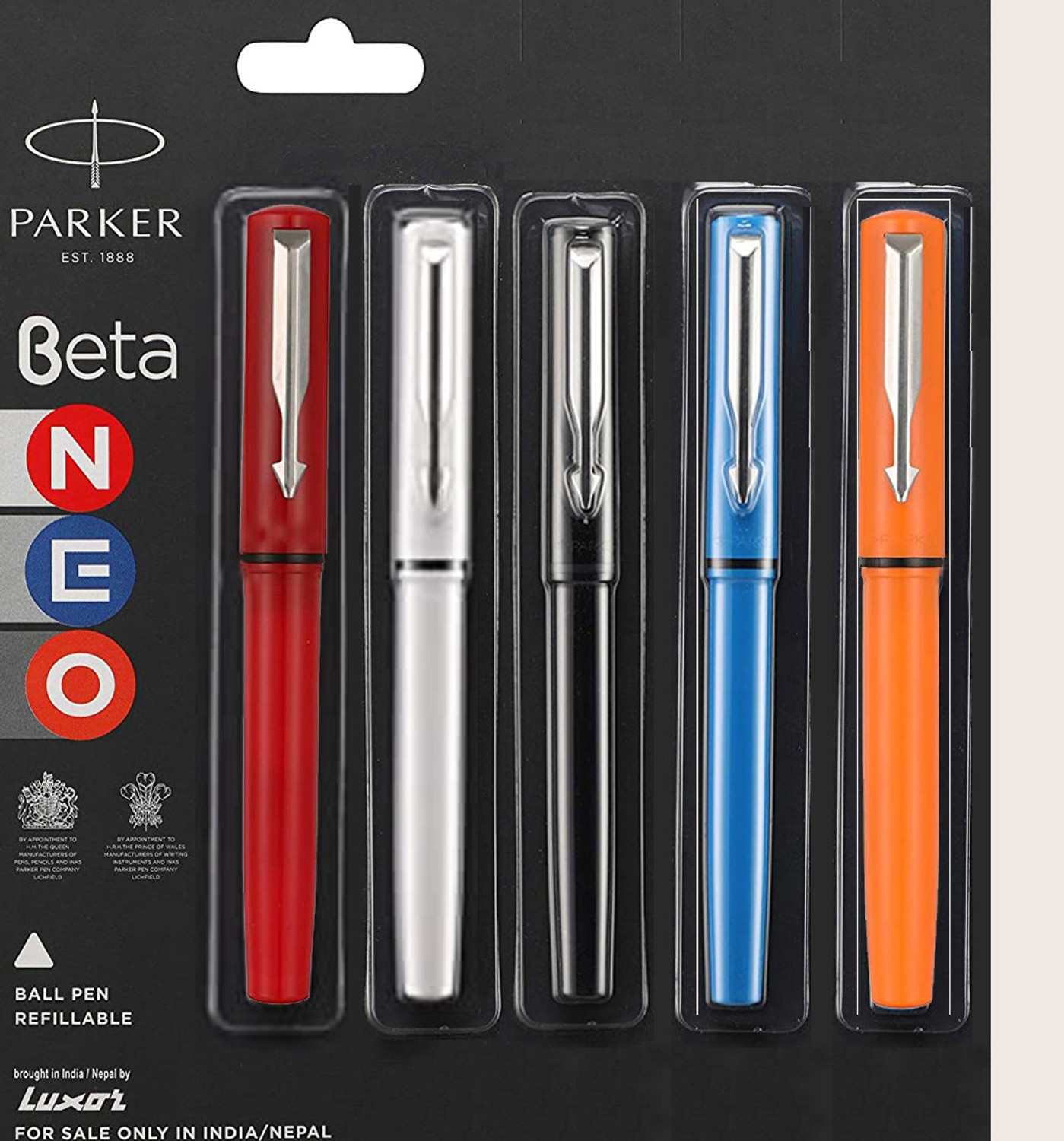 Image of PARKER Beta Neo (Combo of 5 pen) Ball Pen