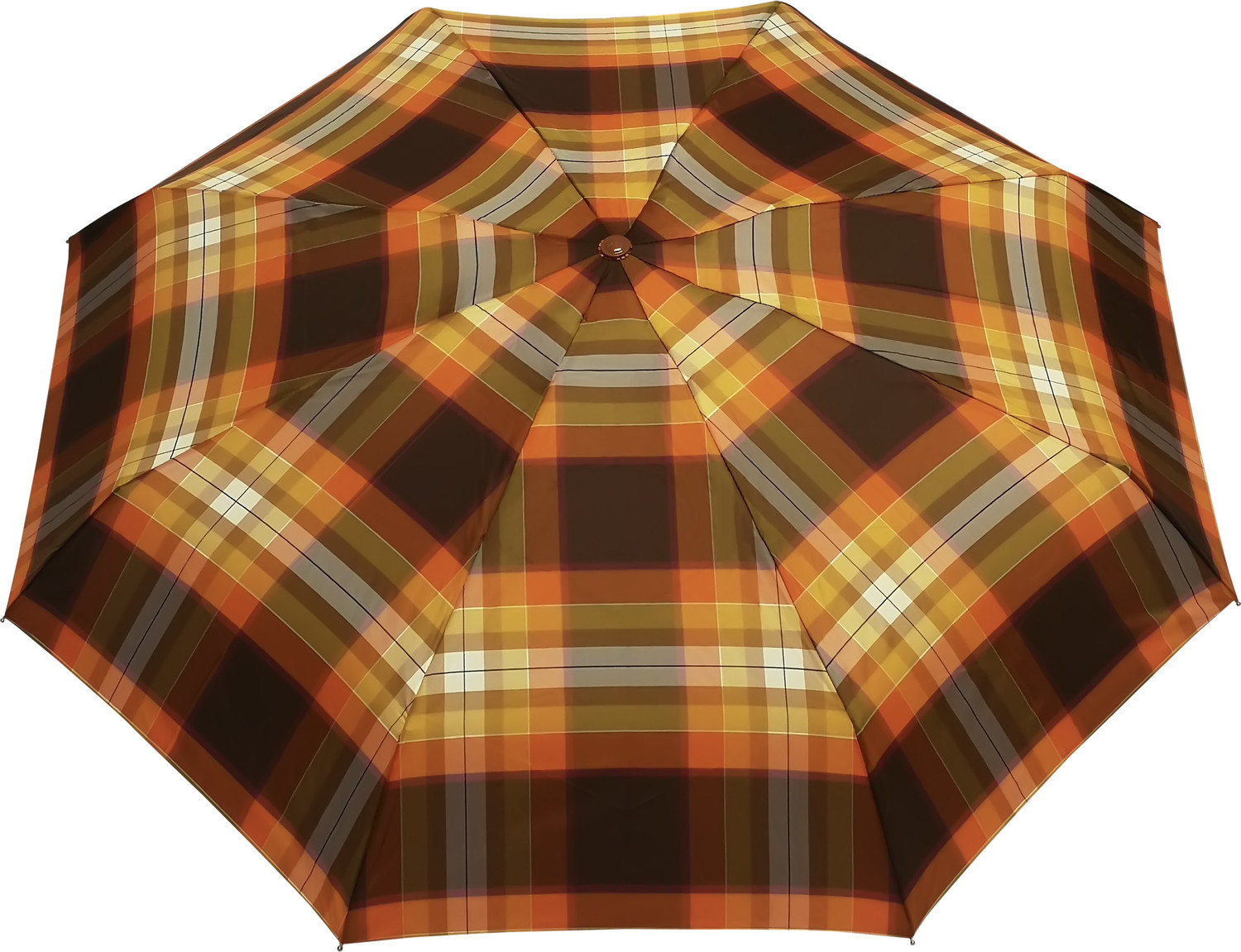 Image of Popy Nano 5-fold Check Print #7 Umbrella