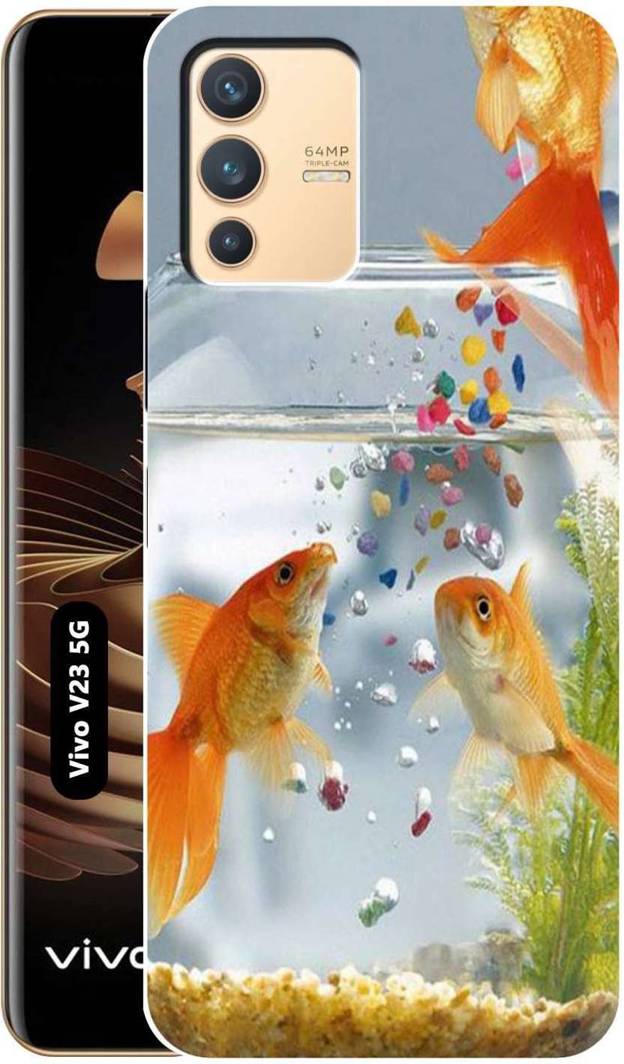 BUYMORE Back Cover for Vivo V23 5G, [Not For Vivo V23 Pro 5G]