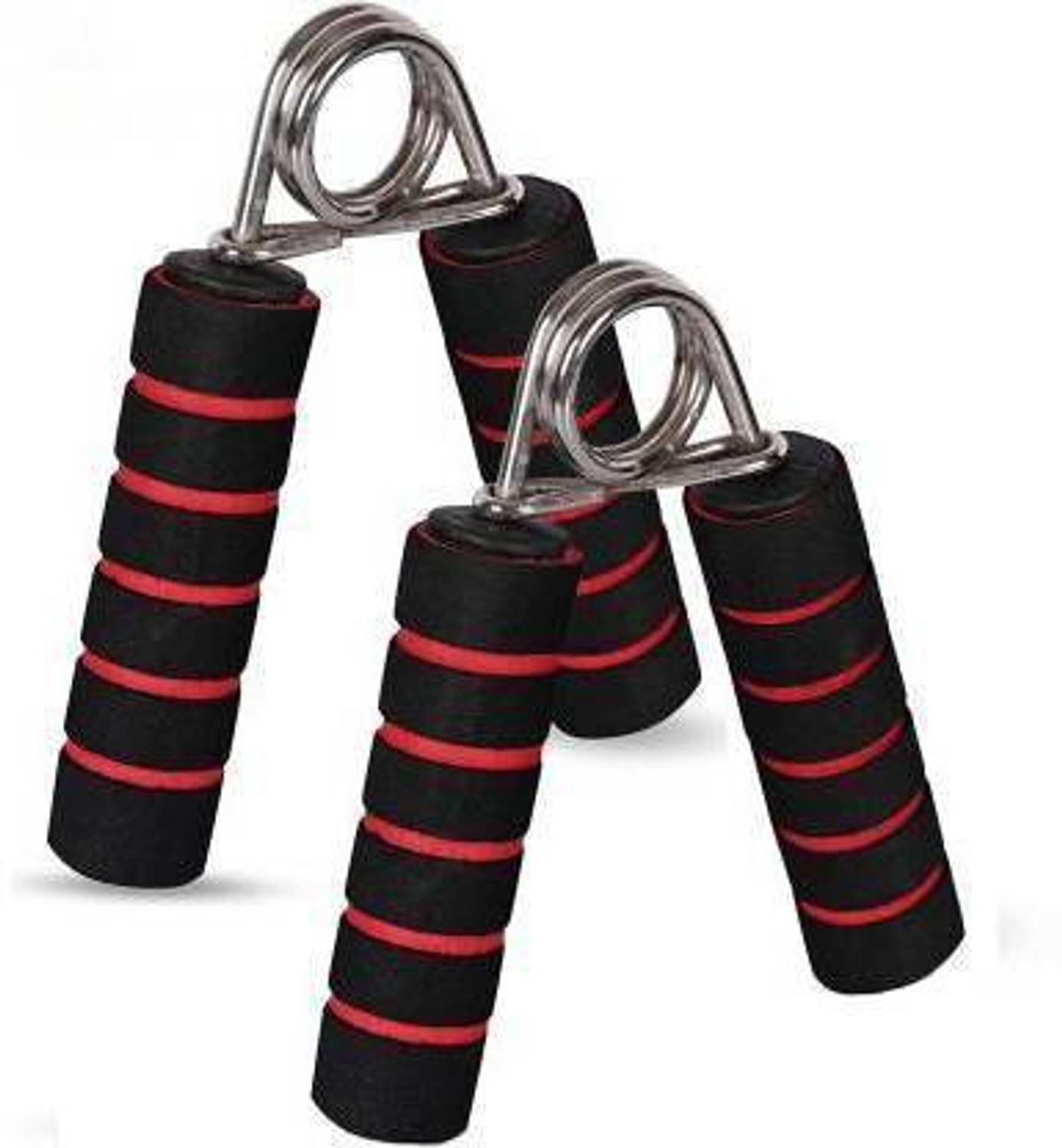 Afpin Pack of 2 - Foam Hand Grip band for Gym hand gripper Wrist Forearm Strength Hand Grip/Fitness Grip